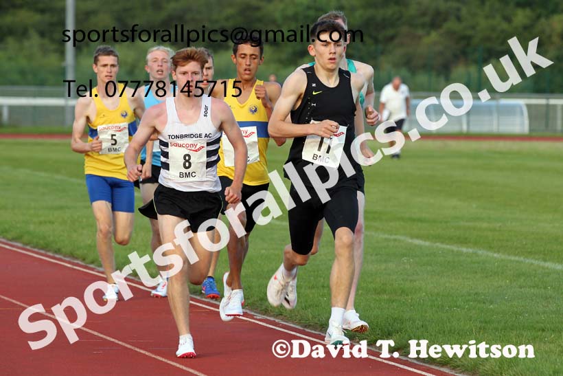 BMC 1500 metres, BMC, Chester le Street, July 19th. Photo: David T. Hewitson/Sports for All Pics